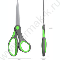 Ножницы 20,5см Comfort /ассорти /европодвес | Фото 4