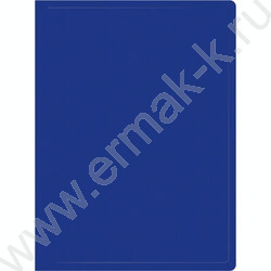 Папка  10 файлов синяя /пластик 0.5мм | Фото 1
