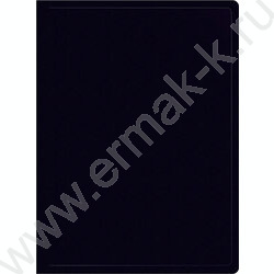 Папка  30 файлов черная /пластик 0.5мм | Фото 1