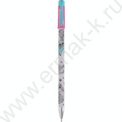 Ручка шар HappyWrite.FunColor.Кошка 0,5мм | Фото 1