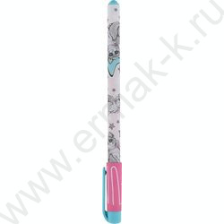 Ручка шар HappyWrite.FunColor.Кошка 0,5мм | Фото 2