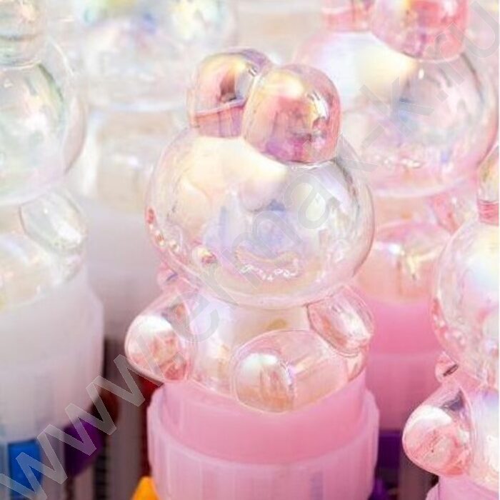 Ручка шар авт 10-ти цветная 0,7мм детская Зайчик цв. корпус с рисунком ассорти | Фото 2