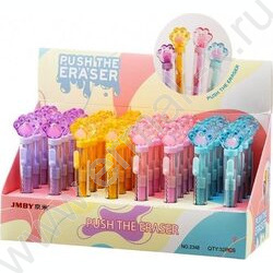 Ластик-автокарандаш мягкий Лапки | Фото 2