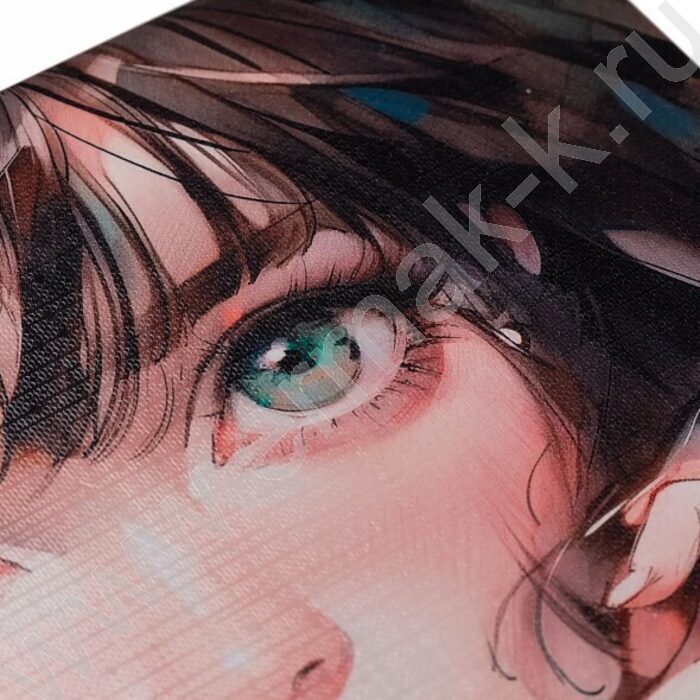 Скетчбук  40л 220*220 отрыв.склейка/тв.подложка "Очаровательные глазки" без линовки 100г/кв.м | Фото 2