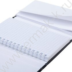 Зап. книжка  80-50л А6 спираль/тв.обл. /с клапаном на резинке "Мур-Мяу" | Фото 4
