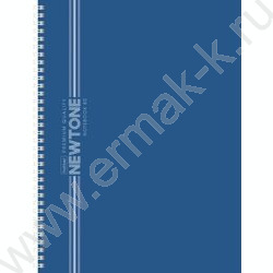 Тетрадь  80л А4 линейка/спираль/перфорация "NEWtone PASTEL Чернильное небо" ламинация Soft-touch | Фото 1