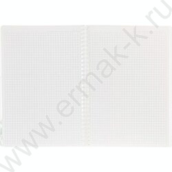 Тетрадь  80л 175*250 клетка/спираль/пл.обл./тониров.блок "NATURAL FLOWERS" | Фото 2