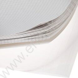 Тетрадь-папка  80л А4 клетка/спираль с клапанами на резинке/пл.обл. "Белая" | Фото 3