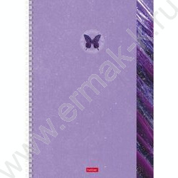 Тетрадь  96л А4 линейка/спираль/перфорация на отрыв "Вдохновение вокруг" 2вида | Фото 1