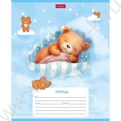 Тетрадь  12л клетка крупная "Спят усталые игрушки" 5видов | Фото 4