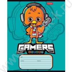 Тетрадь  12л линейка "Геймеры" 5видов | Фото 3