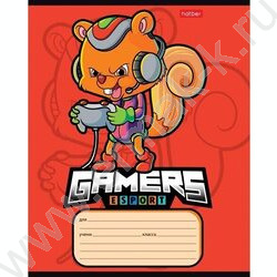 Тетрадь  12л линейка "Геймеры" 5видов | Фото 4