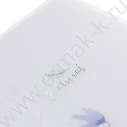 Тетрадь  80л клетка/спираль/пластик.обл. "NATURAL BLUE FLOWERS" /тониров.блок | Фото 4