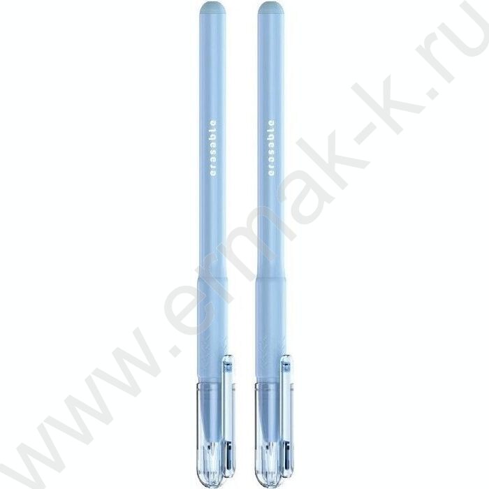 Ручка гелевая Пиши-Стирай 0,5мм синяя, корпус круглый /ассорти | Фото 1