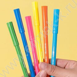 Фломастеры  12цв Colorwow /вентилируемый колпачек /смываемые /европодвес | Фото 3