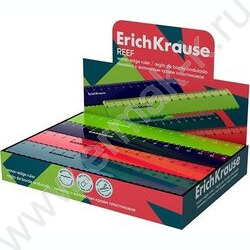 Линейка пл 15см Reef, с волнистым краем /ассорти /коробка-дисплей | Фото 2