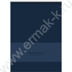 Блокнот  32л А6 спираль "Официальный стиль-1" /софт-тач/ ассорти NEW | Фото 6