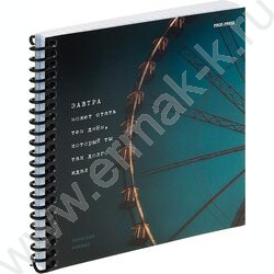 Зап. книжка  80л А6 спираль "Колесо обозрения" NEW | Фото 1