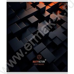 Тетрадь  48л клетка/спираль "Абстрактность фигур" /софт-тач/ ассорти | Фото 2