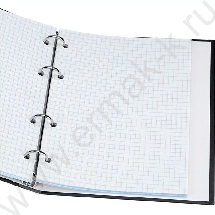 Тетрадь  80л клетка/кольца "NO WHITE" | Фото 3