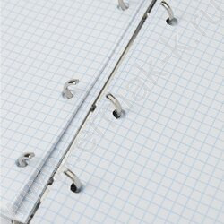 Тетрадь  80л клетка/кольца "NO WHITE" | Фото 4