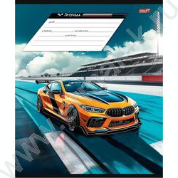 Тетрадь  12л клетка "Разные автомобили-5" 5видов | Фото 6