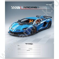 Тетрадь  12л линейка косая "Разные автомобили-4" 5видов | Фото 3