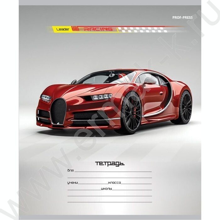 Тетрадь  12л линейка косая "Разные автомобили-4" 5видов | Фото 5