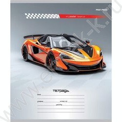 Тетрадь  12л линейка косая "Разные автомобили-4" 5видов | Фото 6