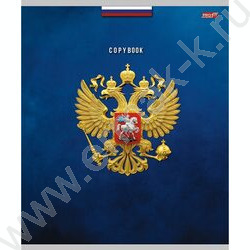 Тетрадь  48л клетка "Гербы" ассорти | Фото 3
