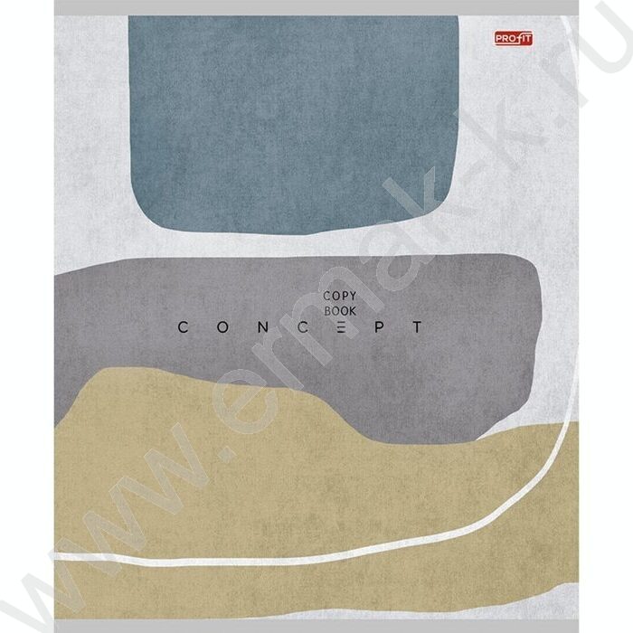 Тетрадь  48л клетка "Концептуальные абстракции" ассорти | Фото 2