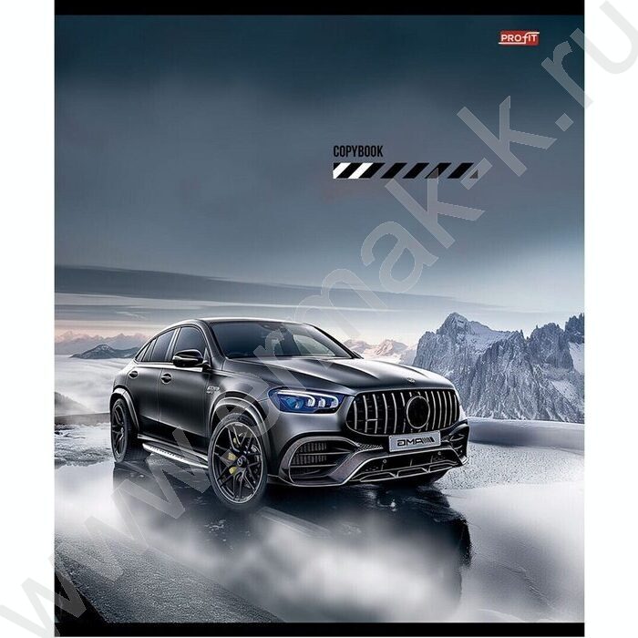 Тетрадь  48л клетка "Микс авто-2" ассорти | Фото 2