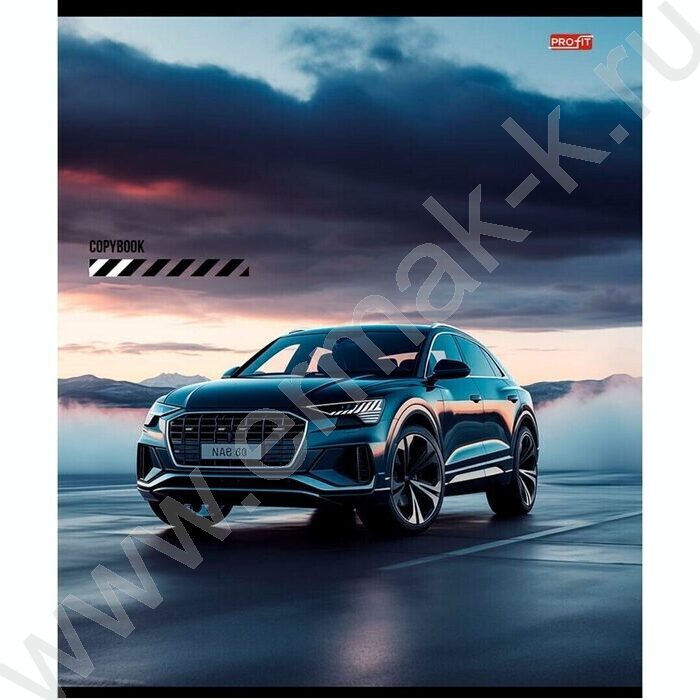 Тетрадь  48л клетка "Микс авто-2" ассорти | Фото 3