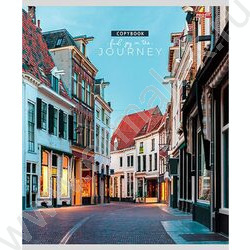 Тетрадь  80л клетка "Городские улицы-1" ассорти | Фото 5