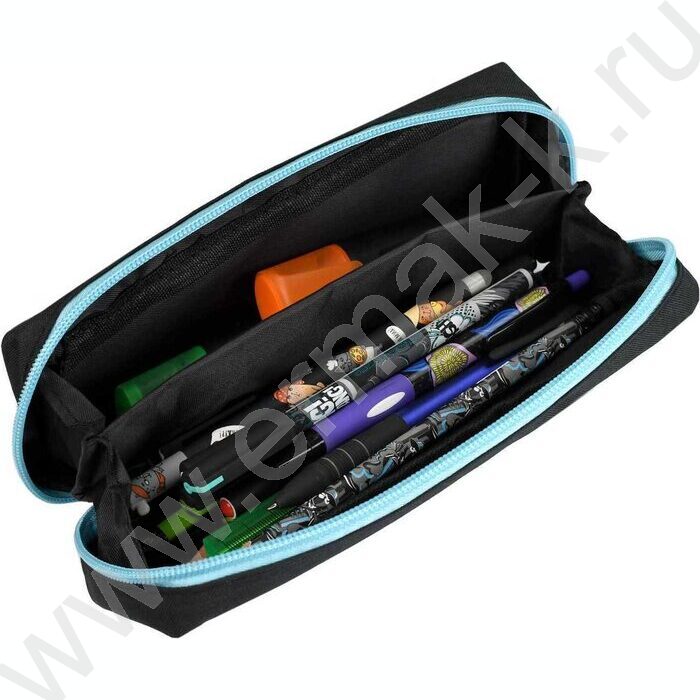 Пенал школьный полиэстер молния "Никому нет дела" шелкография | Фото 5