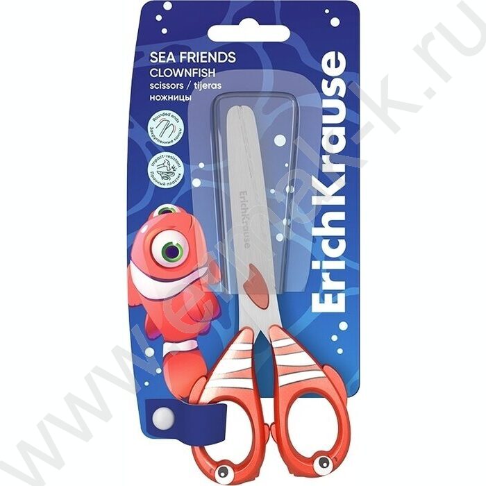 Ножницы 13,5см Sea Friends Clownfish /оранжевые | Фото 2