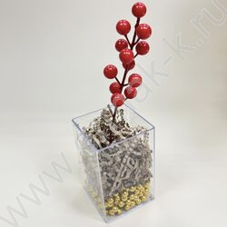 Ветвь  21см. /красная, 9-184 NEW | Фото 2