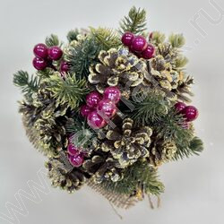 Елка с шишками H=17см., 9-191 NEW | Фото 2