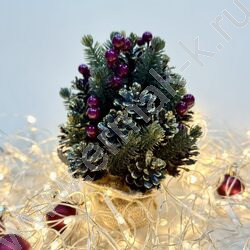 Елка с шишками H=17см., 9-191 NEW | Фото 3