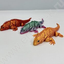 Игрушка пластмассовая  "Ящерица" NEW | Фото 1