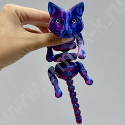 Игрушка пластмассовая  "Радужная кошка" NEW | Фото 3