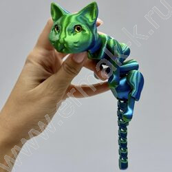 Игрушка пластмассовая  "Радужная кошка" NEW | Фото 4