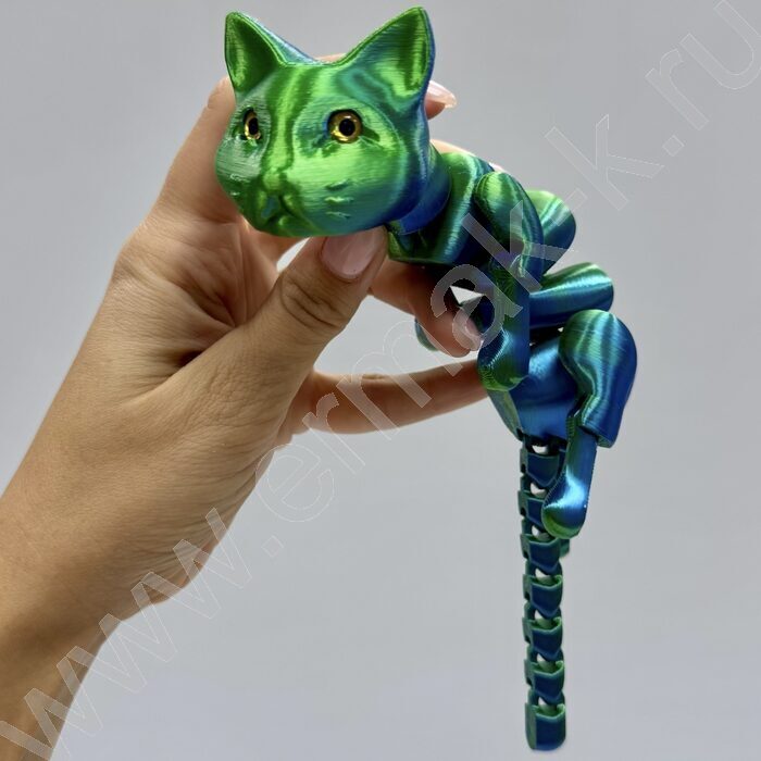 Игрушка пластмассовая  "Радужная кошка" NEW | Фото 4