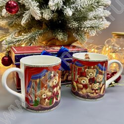 Набор посуды: 2 Кружки керам 220мл "Медвежата" NEW | Фото 9