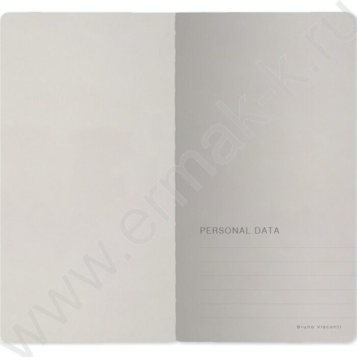 Блокнот  30л А6 "Flora.Гранат" 70 г/м2 бежевая бумага | Фото 3