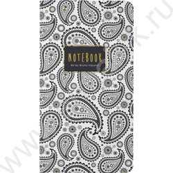 Блокнот  30л А6 "BLACK&WHITE.Восточные мотивы" 70 г/м2 бежевая бумага NEW | Фото 1