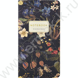 Блокнот  30л А6 "Flora.Лесные ягоды" 70 г/м2 бежевая бумага NEW | Фото 1