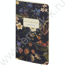 Блокнот  30л А6 "Flora.Лесные ягоды" 70 г/м2 бежевая бумага NEW | Фото 2