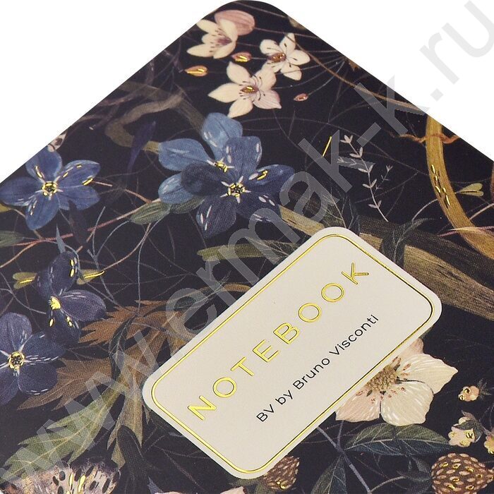 Блокнот  30л А6 "Flora.Лесные ягоды" 70 г/м2 бежевая бумага | Фото 6