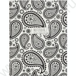 Тетрадь  80л клетка/кольца "BLACK&WHITE" сменный блок NEW | Фото 1
